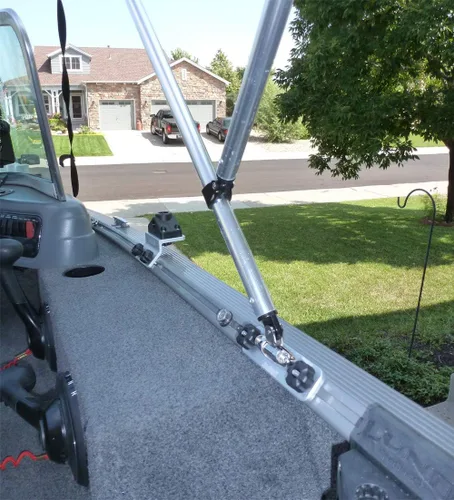 Vista 5 de Brocraft Lund Sport Track Bimini Top Mount/Bimini Top Bracket para Lund Boat/Lund Sport Track Canopy Mounts/Lund Boat Bimini Top Bracket