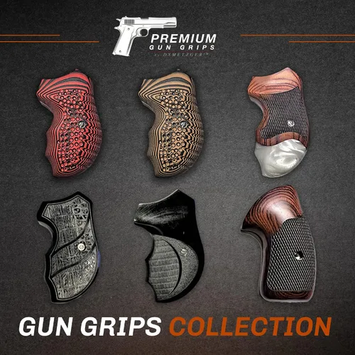 Vista 5 de Empuñaduras Premium Charter Arms — Empuñaduras de Reemplazo Duraderas y Cómodas para Modelos Charter Arms