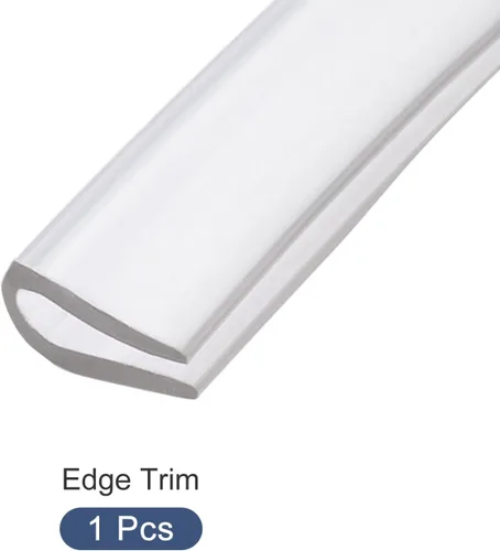 Vista 6 de METALLIXITY Moldes de borde (3.3 ft/3.28 pies), 1 unidad, sello en U de PVC para tira de sellado de borde de 0.020-0.079 in, para sellos de ventana
