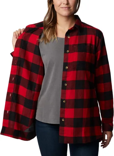 Vista 5 de Columbia Camisa de franela Holly Hideaway para mujer