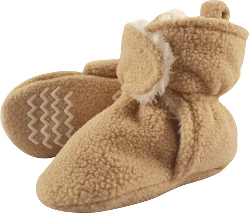 Vista 23 de Hudson Baby Botines unisex de forro polar y sherpa sintético para bebé Oso