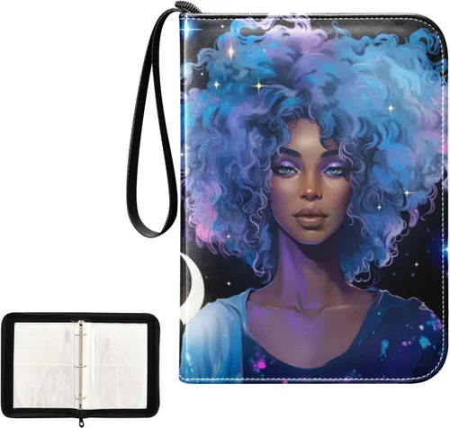 Vista 8 de Beach Shells - Carpeta impermeable para tarjetas intercambiables, 400 bolsillos, estuche de exhibición con fundas para tarjetas, juego