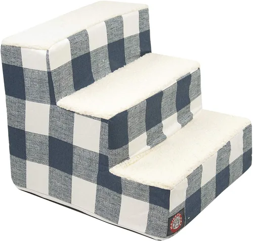 Vista 76 de Majestic Pet - Escaleras portátiles para mascotas suave escalón de espuma de sherpa escalones para perros y gatos rampa para cachorros