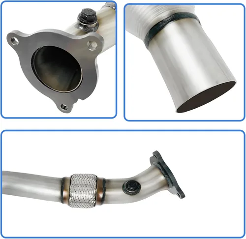 Vista 4 de Convertidor catalítico compatible con Chrysler Pacifica 3.5L V6 2004 2005 2006 de alto rendimiento (compatible con EPA)