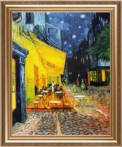 Vista 49 de IPIC - Campo de trigo con cuervos, reproducción artística de Vincent Van Gogh. Lienzo de giclée para decoración del hogar 10#F (20 x 16)