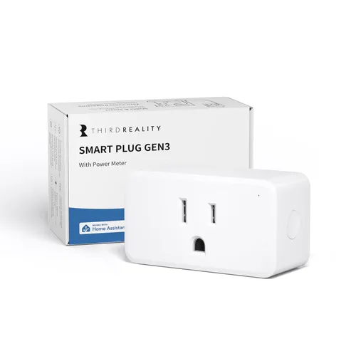 Vista 6 de THIRDREALITY Enchufe inteligente, paquete de 4, toma inteligente de 15 A con función de temporizador, repetidor Zigbee, certificado ETL, requiere