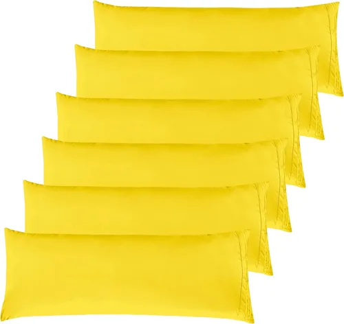 Vista 82 de Elegant Comfort Fundas de almohada sólidas de microfibra de alta calidad hotelera, tejido suave, resistente a las arrugas y a las manchas, fácil