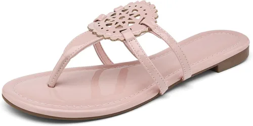 Vista 13 de katliu Sandalias Planas para Mujer, Sandalias de Tiras Cómodas, Sandalias de Vestir con Correa de Vestir