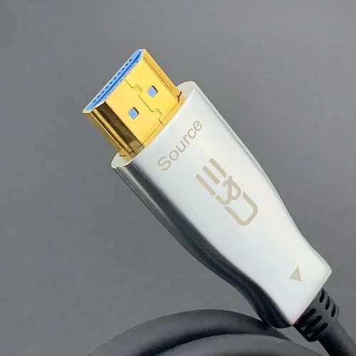 Vista 9 de Cable HDMI de alta velocidad de 75 pies (74.8 ft) macho a macho con Ethernet negro (75 pies/74.8 ft), amplificador de señal integrado, compatible