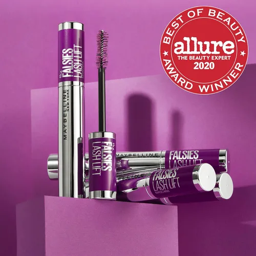 Vista 5 de Maybelline The Falsies Lash Lift - Máscara de pestañas lavable voluminizadora, alargamiento, levantamiento, rizado, multiplicación, maquillaje