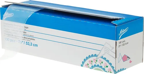 Vista 9 de Ateco - 100 unidades de bolsas desechables para decoración de 12 pulgadas (paquete de 10)