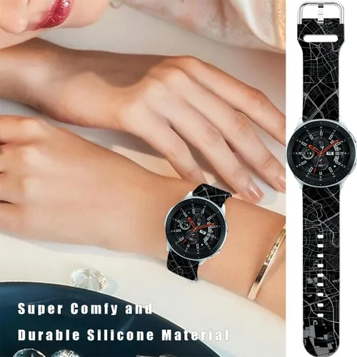 Vista 4 de Correas deportivas para reloj compatibles con Samsung Galaxy Watch 7/FE/6/5/4 de 1.57 pulgadas 1.73 pulgadas/Galaxy Watch 6 Classic de 1.85 pulgadas