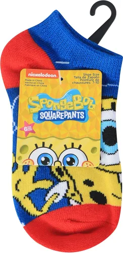 Vista 2 de Nickelodeon Calcetines invisibles de Bob Esponja para niños