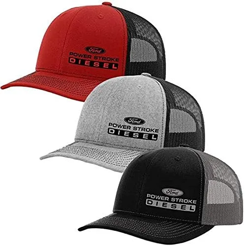 Vista 3 de Diesel Tees Power Stroke Trucker Snapback Sombrero 112