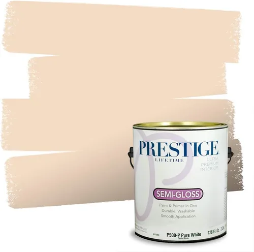Vista 198 de PRESTIGE Pintura exterior e imprimación en uno, bronceado Aberdeen, plano, 1 galón
