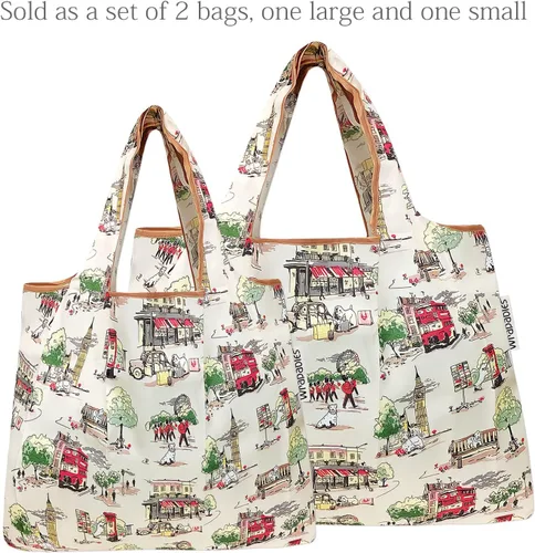 Vista 4 de Bowbear Bolsa de compras reutilizable de nylon plegable