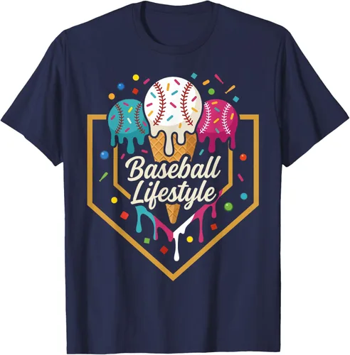 Vista 52 de Baseball Life Style Camiseta