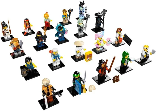 Vista 4 de LEGO Serie de minifiguras de película Ninjago 71019 - N-POP Girl