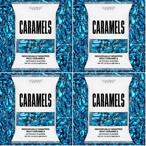 Vista 10 de Caramelos envueltos individualmente, bolsa de 2 libras, aproximadamente 190