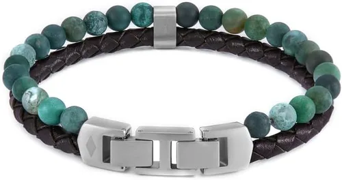 Vista 15 de Fossil para Hombre Wellness pulsera de abalorio