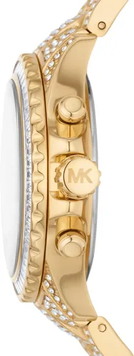 Vista 2 de Michael Kors Everest - Reloj de cuarzo con cronógrafo de acero inoxidable
