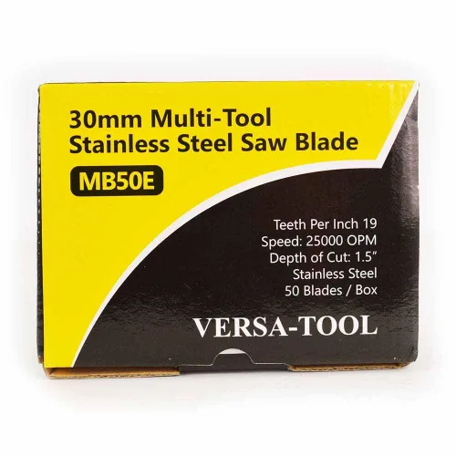 Vista 4 de Hardin Paquete de 50 cuchillas multiherramientas de madera y plástico de corte rápido compatibles con Fein Multimaster