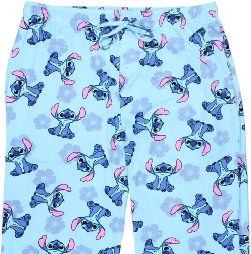 Vista 3 de Disney Lilo and Stitch Aloha Flower Stitch Juniors Plus - Pantalones de pijama