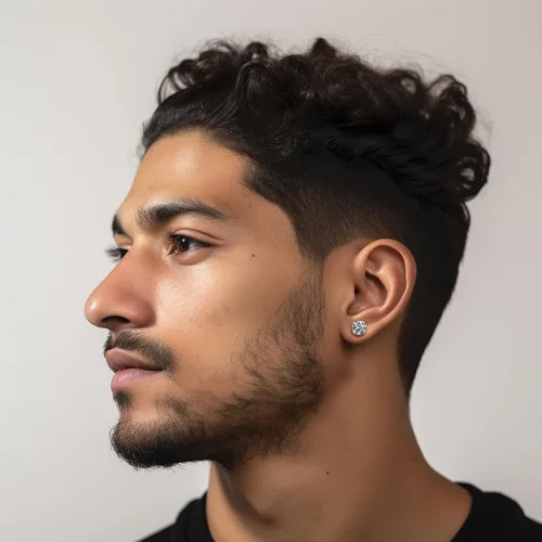 Vista 6 de Minkaa Daisy 5 pares de aretes tipo dormilona con circonita cúbica, no alérgicos de acero inoxidable 316L, para pieles sensibles, para mujeres