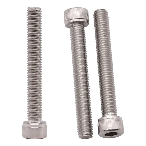 Vista 13 de Tornillos de cabeza hueca de acero inoxidable 304 18-8 de 1/4"-20 x 1", unidad hexagonal Allen, cobertura de rosca completa, paquete de 30