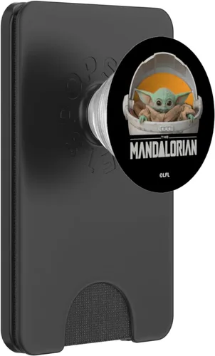 Vista 7 de Star Wars The Mandalorian The Child Flotante Pod PopSockets PopGrip: Agarre intercambiable para teléfonos y tabletas