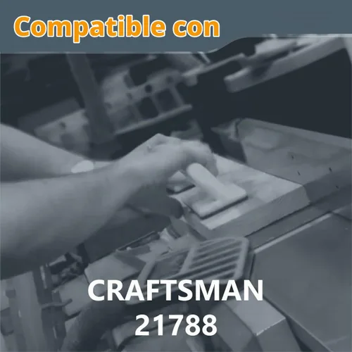 Vista 4 de POWERTEC Cuchillas de ensambladora de 6 pulgadas para Craftsman 21788, CMEW020 Jointer, juego de 2 (148012)