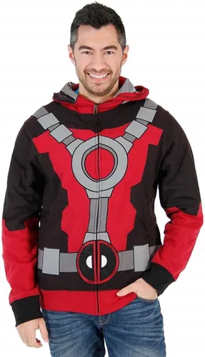Vista 2 de Marvel Deadpool Mr. Pool - Sudadera con capucha para adulto