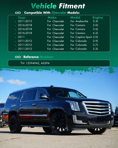 Vista 3 de SCITOO Sensor de presión absoluta del colector para Buick para Regal 2011, para Cadillac para Escalade 2013-2019, para Cadillac para Escalade ESV