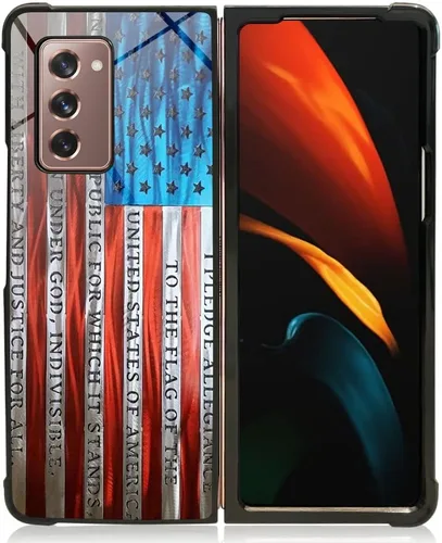 Vista 24 de DAIZAG Funda compatible con Samsung Galaxy Z Fold 2 5G, protección completa, a prueba de golpes, antiarañazos, funda de poliuretano termoplástico