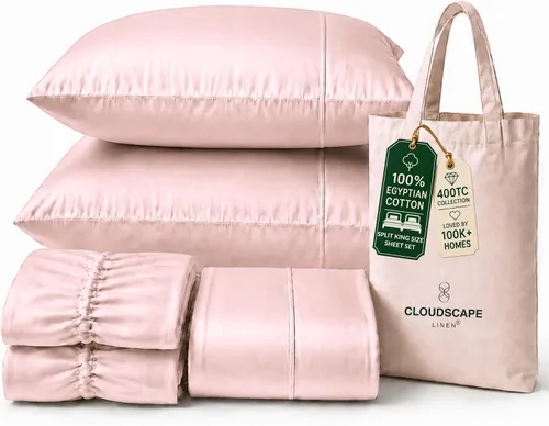 Vista 58 de CLOUDSCAPE LINEN Sábanas de cama individuales de lujo 100% algodón egipcio 01. blanco
