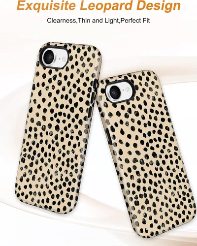 Vista 413 de Jusy Funda compatible con MagSafe con estampado de caparazón de tortuga marrón para iPhone 7/8/SE, cubierta protectora de TPU suave magnética