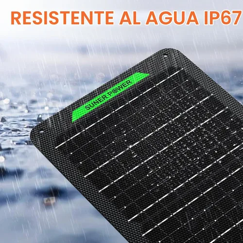 Vista 8 de SUNER POWER Cargador de batería solar impermeable de 12 W 12 V y mantenedor PRO, controlador de carga MPPT UltraSmart integrado, kits de carga