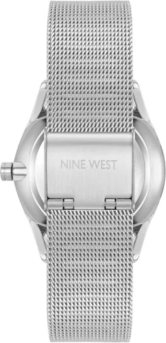 Vista 3 de Nine West Reloj de pulsera de malla NW/1922 para mujer