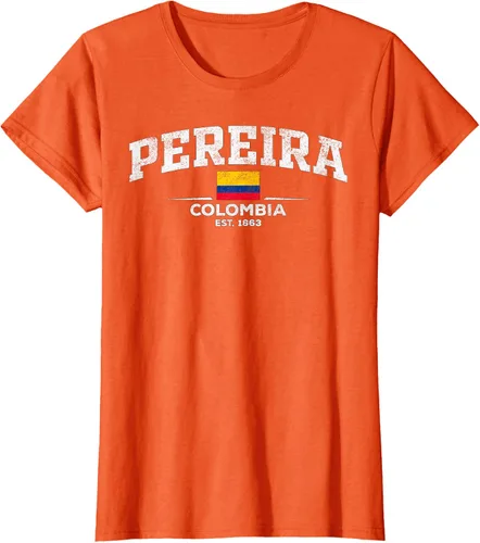 Vista 66 de Camiseta Pereira Colombia, Negro