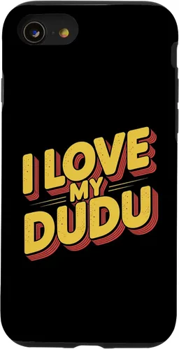 Vista 18 de I Love My DuDu Friends Parents Lover Family Gathering - Carcasa para iPhone 16