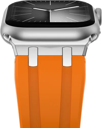 Vista 16 de NewWays AP - Correa de lujo para Apple Watch Ultra de 1.929 in 1.811 in 1.772 in 1.732 in 1.654 in 1.614 in 1.575 in 1.496 in para hombres