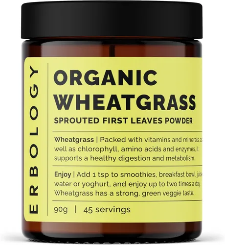Vista 12 de Erbology Alfalfa orgánica en polvo 3.2 oz - 45 porciones