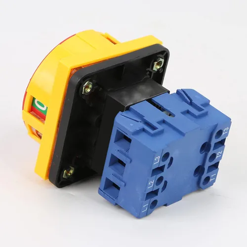 Vista 3 de Interruptor selector de cambio universal, interruptor de transferencia de energía, 2 posiciones, motor LW30-25A 380V 25A, generadores de bomba