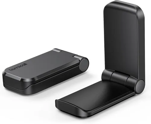 Vista 9 de Lamicall Soporte para Auriculares, Gancho Adhesivo para Auriculares - Soporte Adhesivo para Auriculares, Clip Bajo Escritorio, Soporte