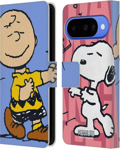 Vista 34 de Head Case Designs Officially Licensed Peanuts Charlie & Woodstock Nap Halfs and Laughs Leather Wallet Case Compatible with Google Pixel 8
