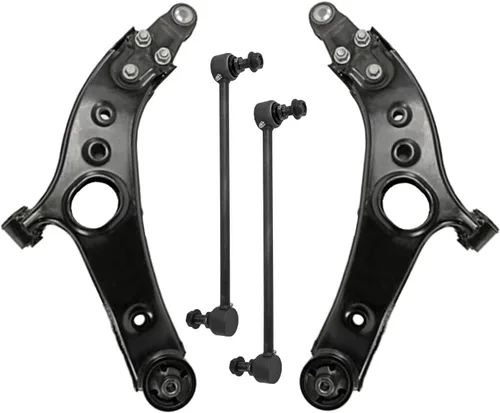 Vista 150 de Detroit Axle - Barras estabilizadoras de brazos de control delanteros 4WD para Ford 2005-2008 F-150 Lincoln Mark LT, 2 brazos de control superiores