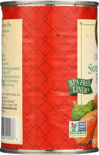 Vista 6 de FARMER 's Market Sweet purés – -de patata Orgánica 15 oz