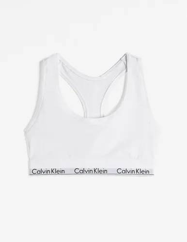 Vista 8 de Calvin Klein - Brasier de algodón moderno, sin alambres y sin forro para mujer