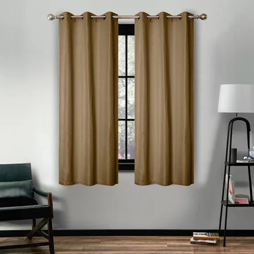 Vista 81 de Superior Linen Semi Blackout Curtains, Room Darkening, Bedroom, Drapes, Kitchen, Living Room Window Accents, Sun Blocking, Grommet Header, Classic