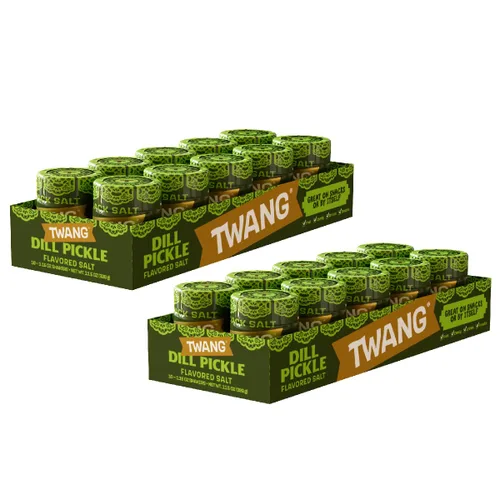 Vista 13 de Twang erz Chile-Lime condimento sal para aperitivos, coctelera de 1.15 onzas (paquete de 10)